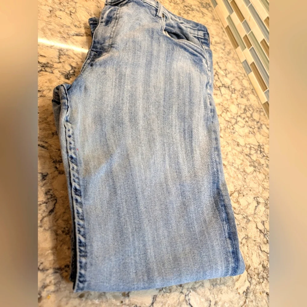 Mens Ecko Unltd. Light Blue Denim Skinny Fit Jeans Size 40